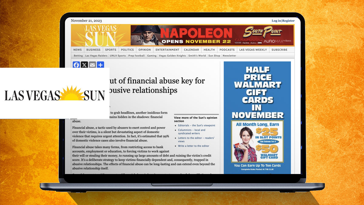 Bài báo của Las Vegas Sun về lạm dụng tài chính của lãnh đạo WealthWave, Kim Scouller